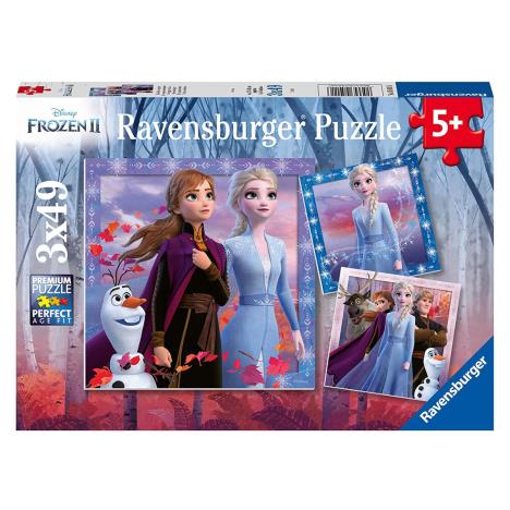 Disney Frozen 2 3 x 49pc Jigsaw Puzzles £6.99